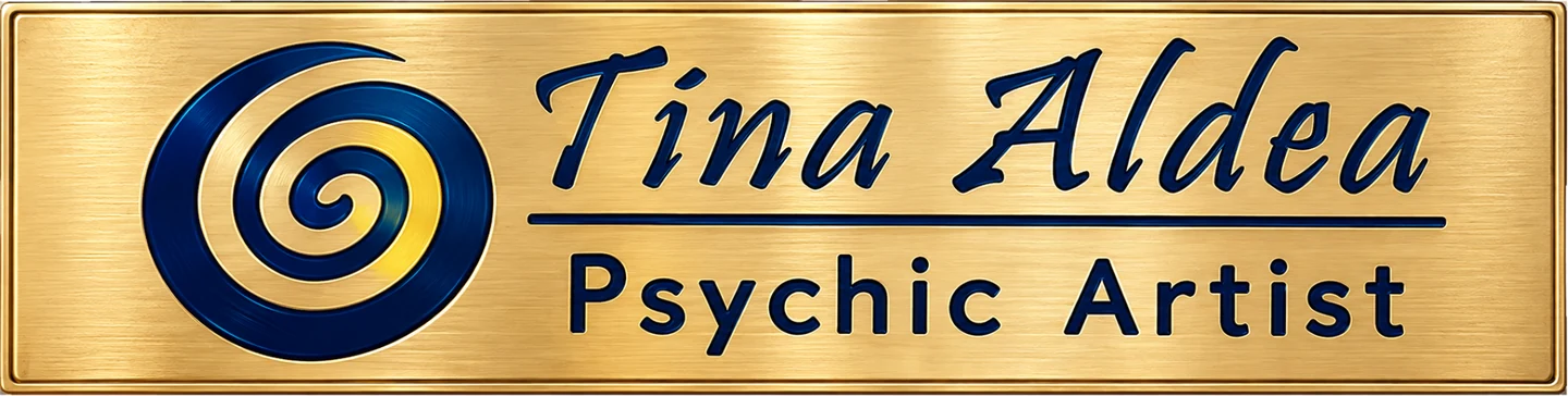 Tina Aldea — Psychic Artist.